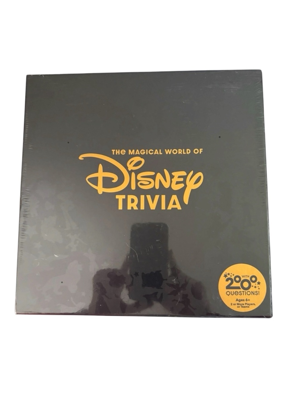 Disney Trivia Game - Black and Gold